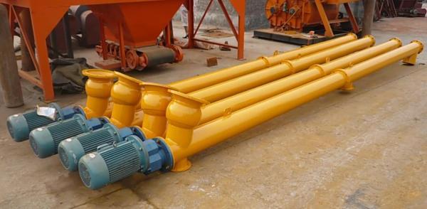 Шнеково-винтовой конвейер для цемента