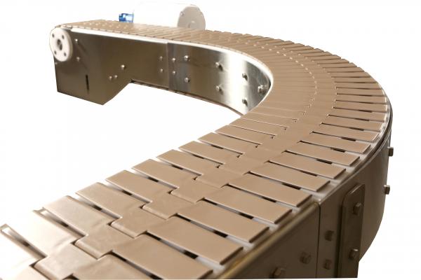 Ленточный пластинчатый конвейер