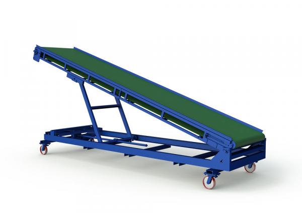 Ленточный конвейер для груза