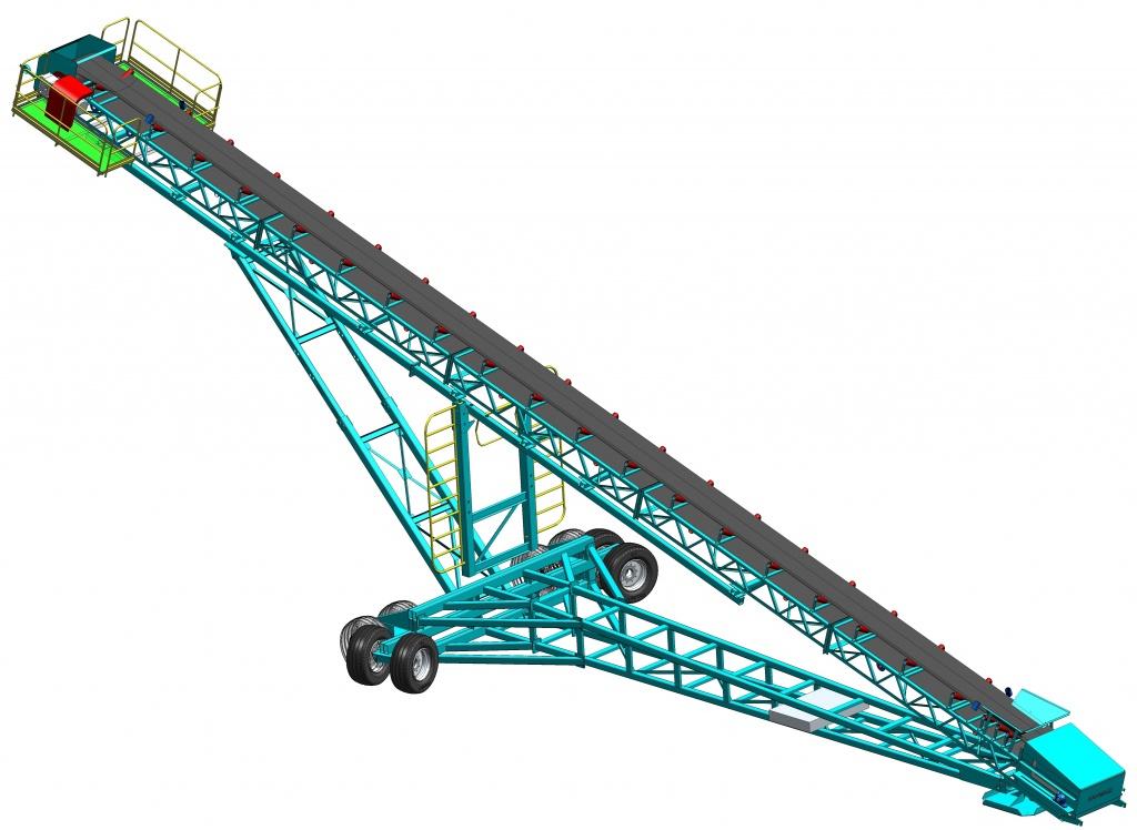 Конвейер-штабелеукладчик